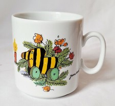Thomas Porzellan, Kaffeebecher, Kaffeehaferl, Janosch, Tigerente, Weihnachtsgrüß
