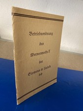 Betriebsordnung des