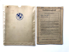 Kraftfahrzeugbrief 1962 BMW 700    !!  nicht entwertet ! KFZ Brief