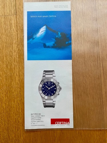 Certina type 02 - ds, x-02