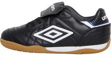 Umbro Speciali Liga IC Fußballschuhe Kinder schwarz weiß blau
