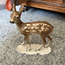Porzellanfigur Reh Figur
