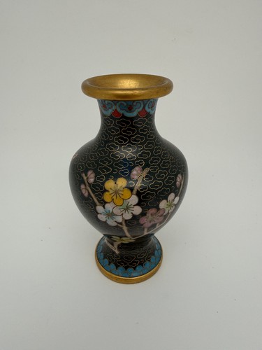 Vintage cloisonné vase jingfa - vintage,