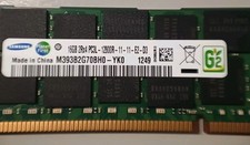 Server RAM Samsung PC3L-12800 16 GB PC3L-12800 M393B2G70BH0-YK0 ECC Reg Dell HP