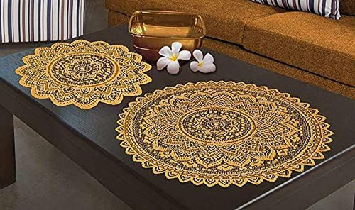 Tischset mit spitze - tischset, spitze,