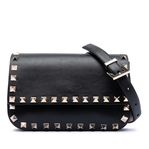 Valentino leather rockstud - valentino,
