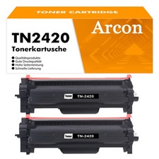 2 XXL Toner für Brother TN-2420 MFC-L2710DW MFC-L 2710DN HL-L2350DW HL-L2310D