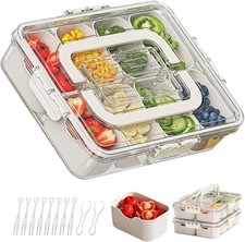 Lunch-Snackbox mit 8 Fächern