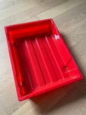 Laborschale Entwicklerschale Fotolabor neuwertig rot
