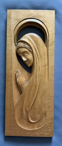 Wand relief heilige maria - „heilige,