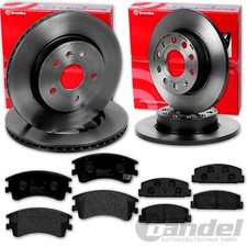brembo BREMSSCHEIBEN + BELÄGE VORNE + HINTEN passend für MAZDA 6 GH Limo + Kombi