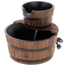 Holzbrunnen Gartenbrunnen mit