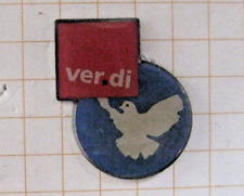 VERDI / FRIEDENSTAUBE ................................ Gewerkschaft / Pin (163j)