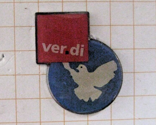 Verdi friedenstaube - verdi, /