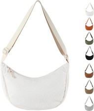 Damen Cord Crossbody Bag