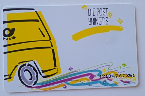 Telefonkarte postdienst die - telefonkarte,,