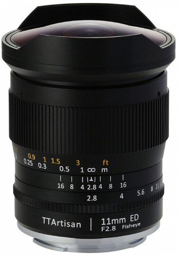 Ttartisan 11mm fisheye - ttartisan, f2,8