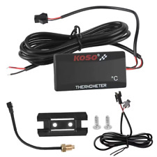 KOSO UNIVERSAL SPARSAM Wassertemperatur Sensor Kit Auto Motorrad Roller LCD