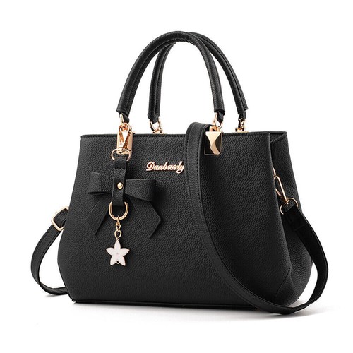 Damen handtasche mit schleife - handtasche,