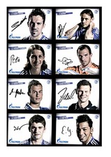 Autogrammkartensatz schalke - fc,