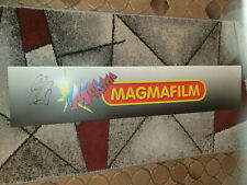 Banner Label Magmafilm absolute Rarität mit Original Mia Magma Unterschrift 