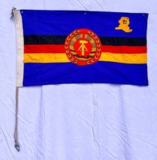 original Dienstflagge DDR NVA Volksmarine Taucher Bergung -& Rettungsdienst