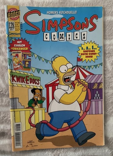 Simpsons comics 128 bongo - comics,