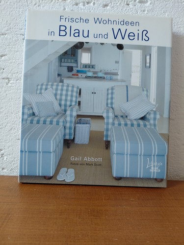 Buch frische wohnideen blau - buch,