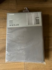 Ikea Vivan graue Vorhänge x2