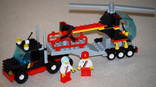Lego 6357 city tieflader mit - city,
