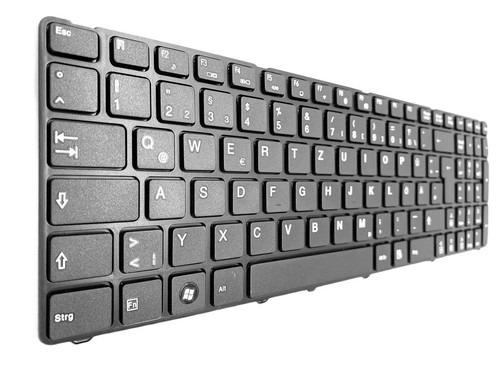 Deutsche schwarz tastatur - schwarz,