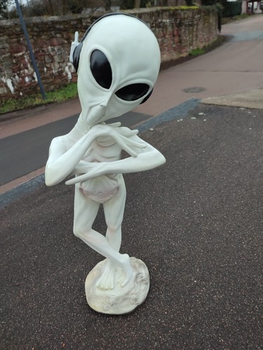 Deko figur alien - deko, statue