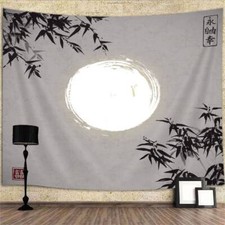 Mond-Bambus Zen China Kunst