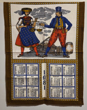 Ddr kalender handtuch malimo - ddr, -kalender