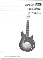 Original 1970s fender mandolin - original,