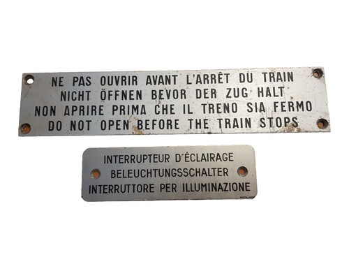 Altes schild - altes,