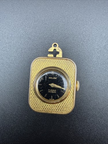 Reuge miniatur anhängeuhr mit - reuge,
