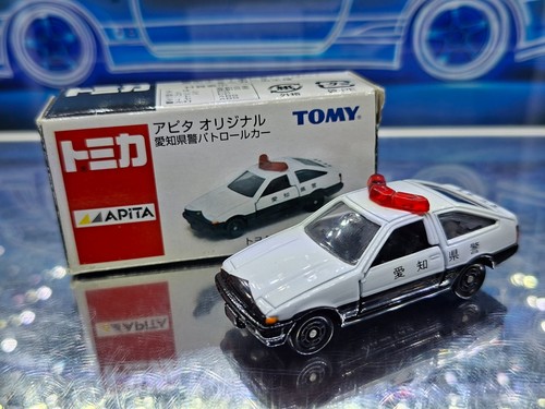 Tomica toyota ae86 patrol car - toyota,
