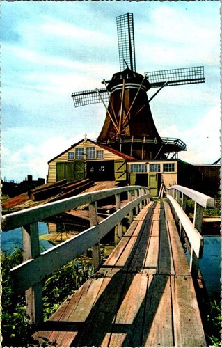 Leiden netherlands postcard - leiden, de