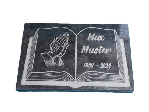 Massiv granit grabplatte - massiv,