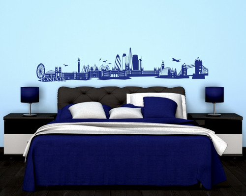London wandtattoo skyline - london,