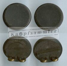 2 Knöpfe Knopfhaken Koppel Forst Förster Uniform button bouton 22mm grün Horn