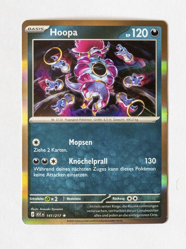 Pokemon karte hoopa - karte,