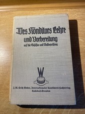 Buch des konditors - konditors, lehre