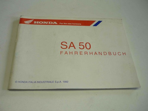 Orig honda fahrerhandbuch - honda,