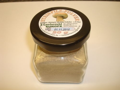 Bio steinpilz gemahlen 100 - steinpilz, 100%