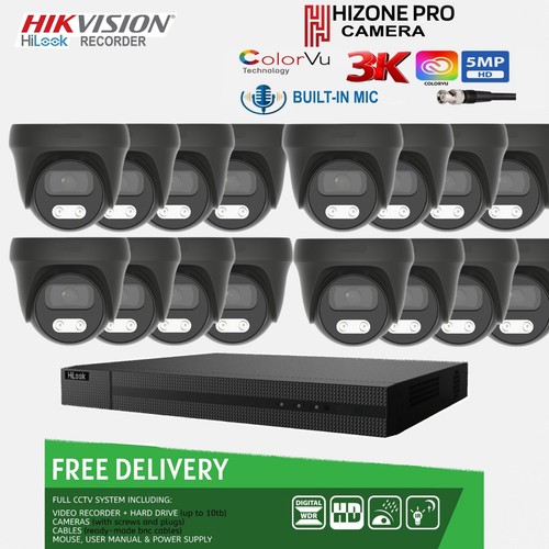 Hikvision 5mp colorvu cctv - hikvision,