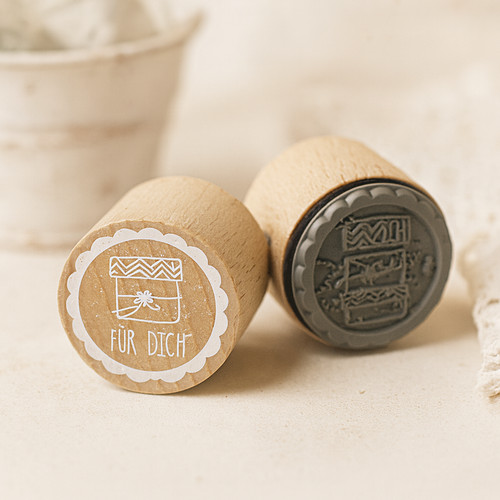 Motivstempel für dich stempel - für,