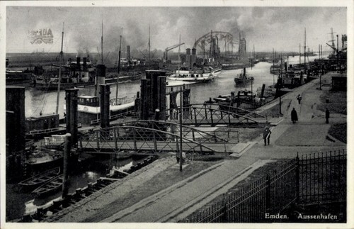 Emden ostfriesland - ak,