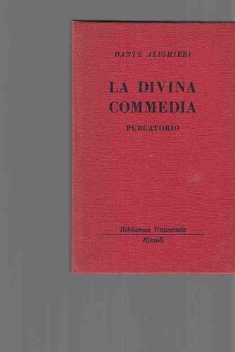 Divina commedia puratorio - la,